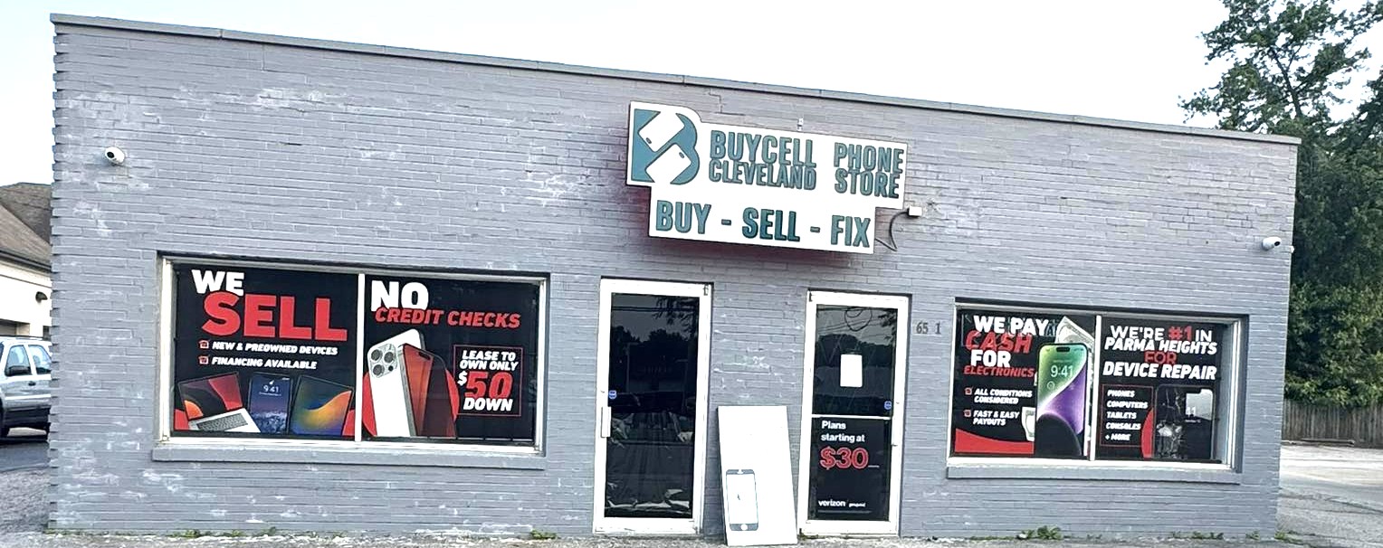 BuyCellCleveland Storefront at 6571 Pearl Rd Parma Heights